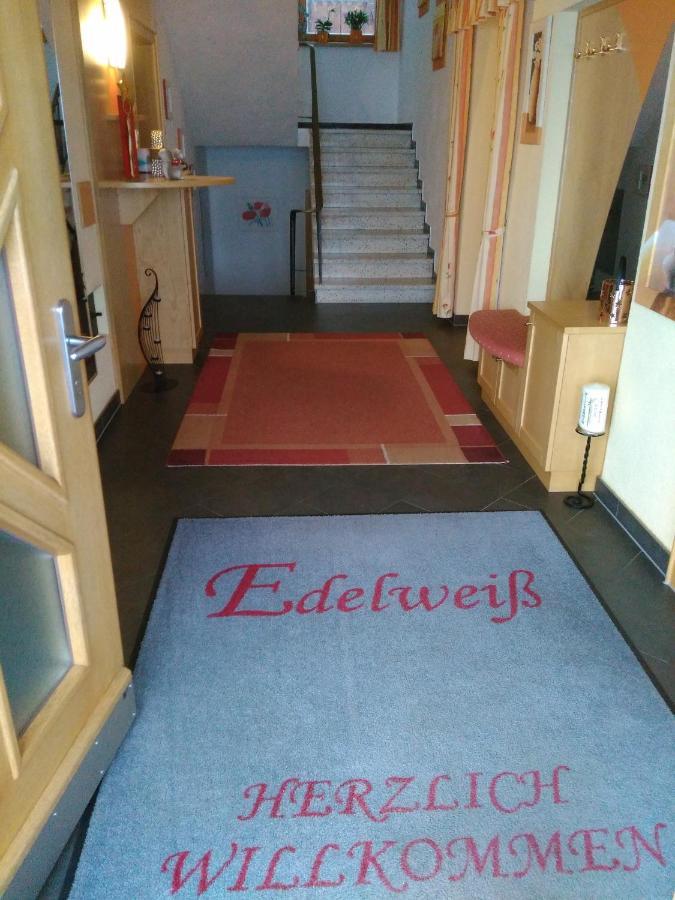 耶岑斯Haus Edelweiss住宿加早餐旅馆 外观 照片